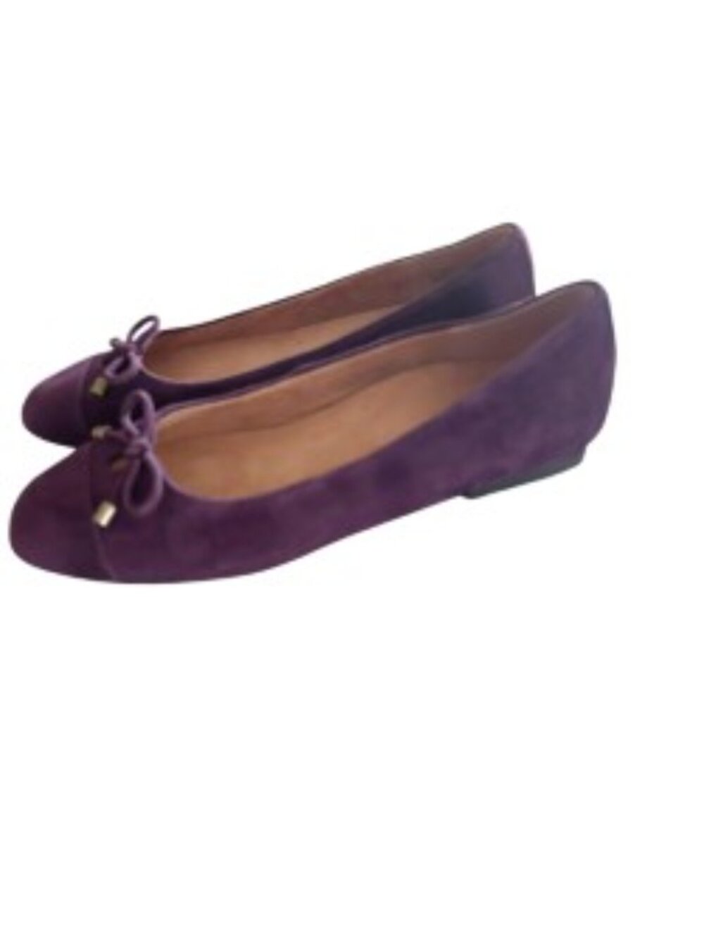 Vionic Klara Plum Ballet Flats 10 - Picture 2 of 7